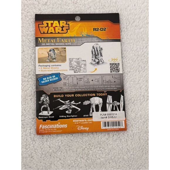 Star Wars Metal Earth 3D Metal Model Kits - Picture 3 of 7